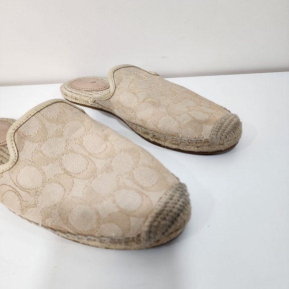 Coach espadrille flats, size 8 - Picture 2 of 6